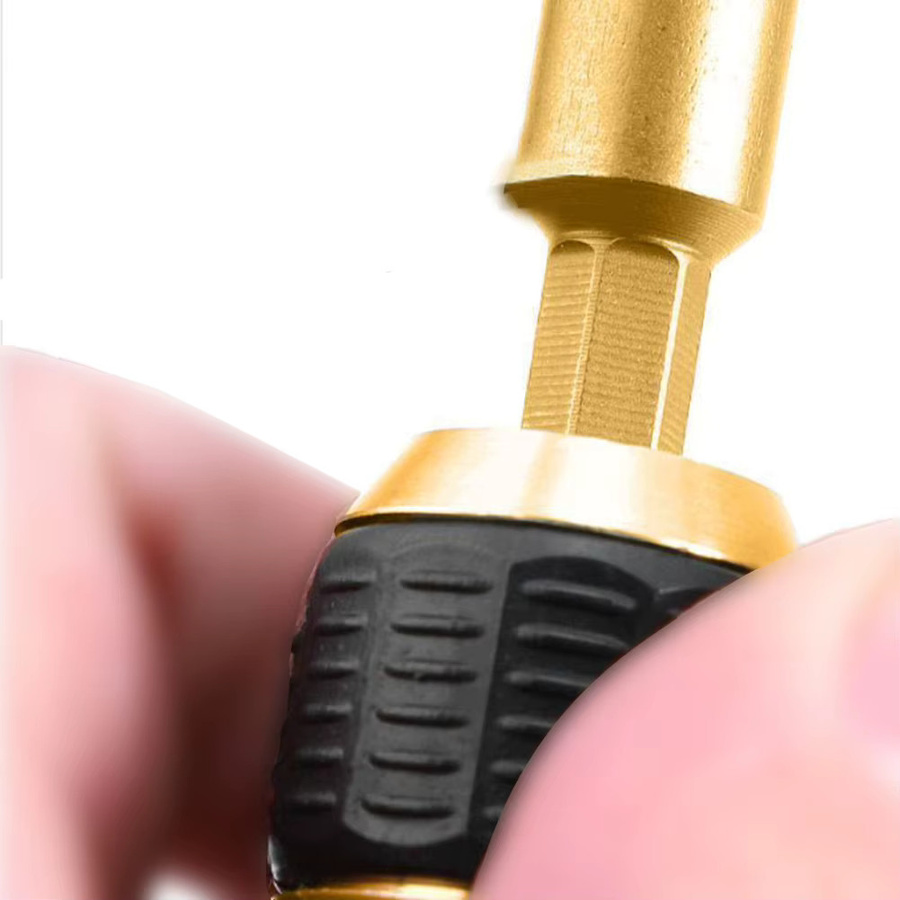 VIBRATITE Schnellwechseladapter mit 60mm Bohrfutter und Doppelkopf-Schraubendreher-Bits für elektrische Schraubendreher - Bild 2