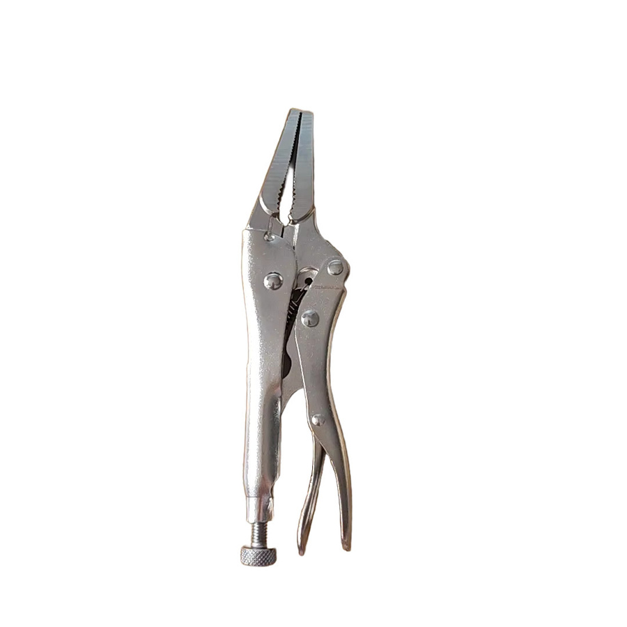 MacWork Verstellbare Zangenschraubstock mit langer Nase aus Chrom-Vanadium in Silber, 6,5 Zoll - Bild 2