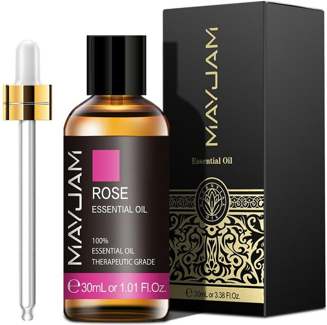 MAYJAM Ätherische Öle Lavendel Zimt Teebaum Minze Rose, 30 ml, Unisex - Bild 1