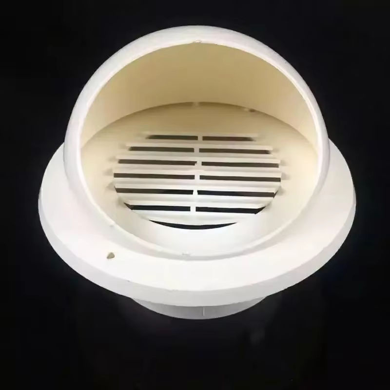 Wasserdichtes PVC-Belüftungs-Abluftgitter in Weiß für Wand und Decke als Lüftungsauslass für Heizung und Kühlung - Bild 4
