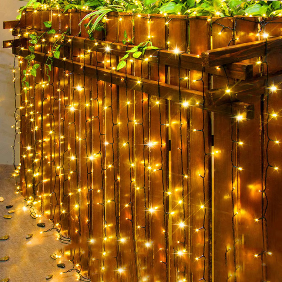 KIKIELF LED Lichterkette für Outdoor und Garten in Grün mit Draht für Weihnachten und Party - Bild 5