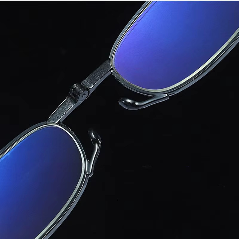 CHUANCHEN Lesebrille, Vollrand, rechteckig, Unisex, black - Bild 2