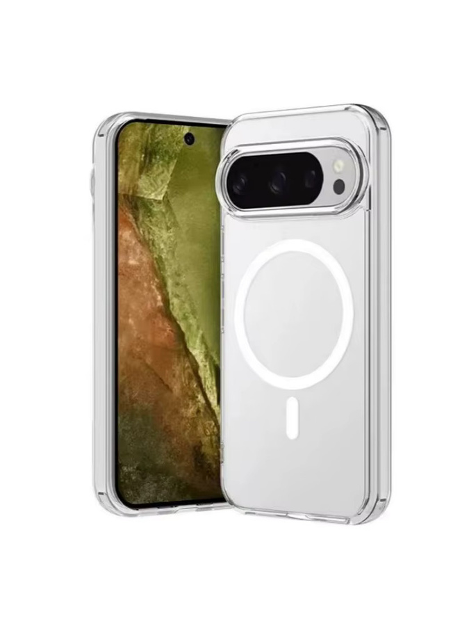 MagSafe Magnetische Hülle für Google Pixel 10 Pro XL 9 8 7 Ultra Slim Crystal Transparente TPU Schutzhülle - Bild 6
