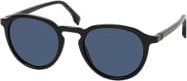 BOSS BOSS 1491/S Sonnenbrille, Quadratisch, Vollrand, Kunststoff, Herren, Schwarz, Blau - Bild 1