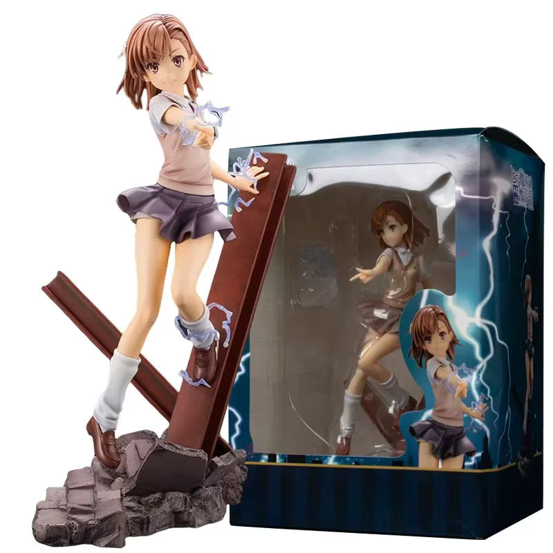 Mikoto Misaka Actionfigur aus ToAru Majutsu no Index von KONBORE, mehrfarbig, Höhe: 26 cm - Bild 5