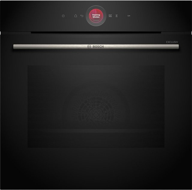 Bosch Einbaubackofen MKB81BT in Schwarz mit Pyrolyse, Heißluft und Smart Home Integration via WiFi - Bild 1
