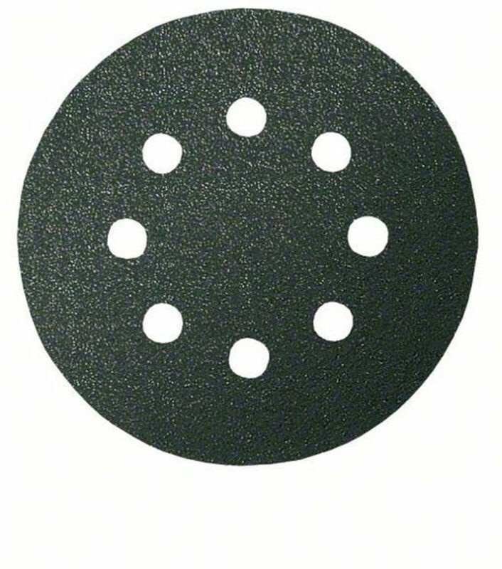 Bosch Best for Stone Exzenterschleifpapier mit Klett, gelocht, Körnung 80, Durchmesser: 115 mm, 5 Stück - Bild 2