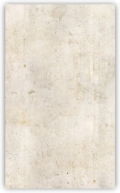 Walllux Duschrückwand Betonwand Vintage in Beige mit Steinoptik aus Alu-Verbund, B/H: 125 x 210 cm, Stärke: 3 mm - Bild 1