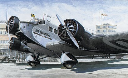 Italeri Junkers JU 52 Lufthansa, Modell, 1:72 - Bild 1