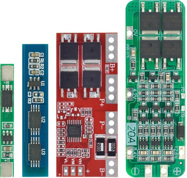 AITEXM ROBOT Li-Ion Lithium-Batterie BMS Schutzmodul für 18650 Zellen und Lipo Akkus - Bild 1