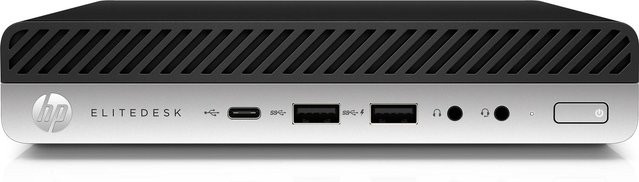 Refurbished HP EliteDesk 800 G4 SFF PC, Schwarz, Intel Core i5, 16 GB RAM, 512 GB SSD, Intel UHD 630 - Bild 1