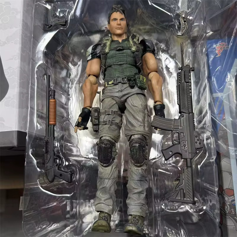 Play Arts Kai Biohazard 5 Chris Redfield Actionfigur, ab 14 Jahren - Bild 3