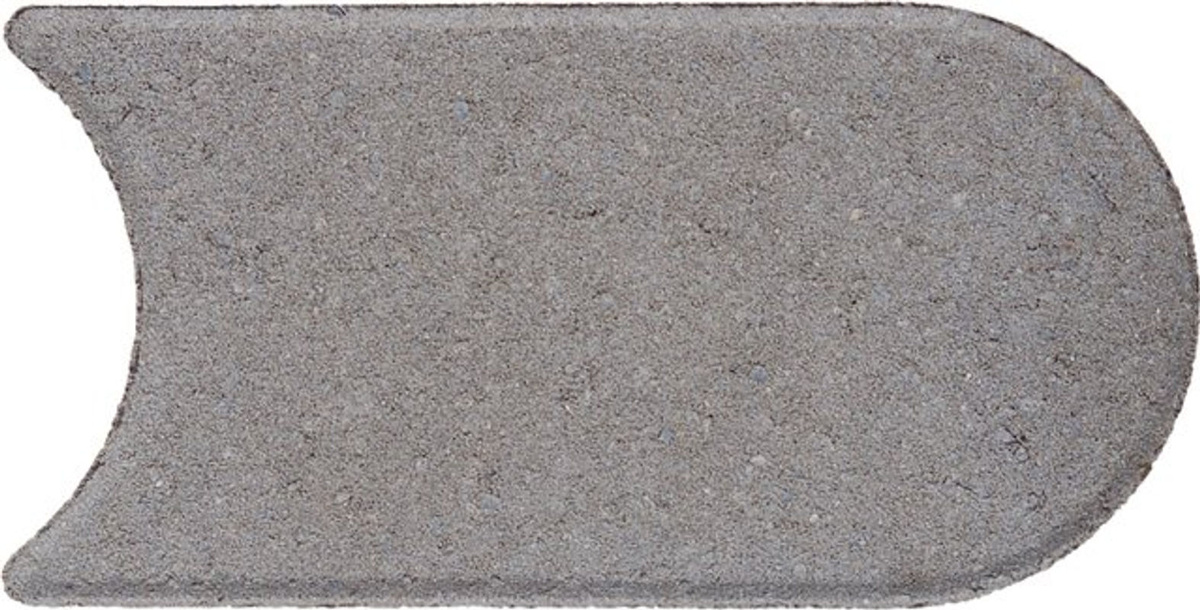 Diephaus Rasenmähkante aus Beton in Grau, B/T/H: 24 x 12 x 4 cm - Bild 3