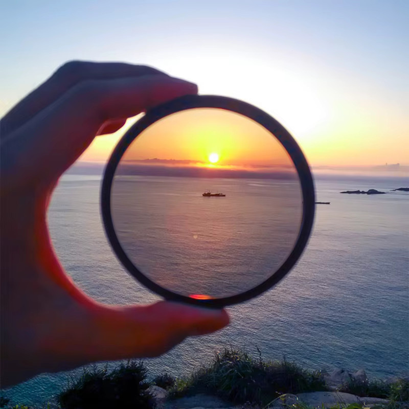 CHENJ CPL Filter Polarisator mit Clip für Smartphone und Weitwinkelobjektive, Schwarz, 37mm/52mm - Bild 2