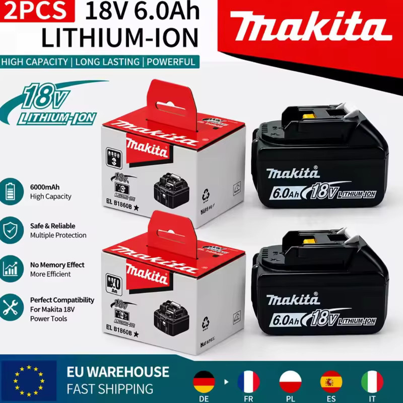 Makita Original Akku 18V Li-Ion für BL1850 und BL1860 sowie DTD173 Elektrowerkzeuge - Bild 7