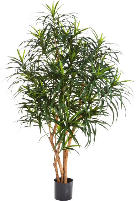 Künstlicher Drachenbaum Hauke von artplants in Grün, Höhe: 120 cm - Bild 1