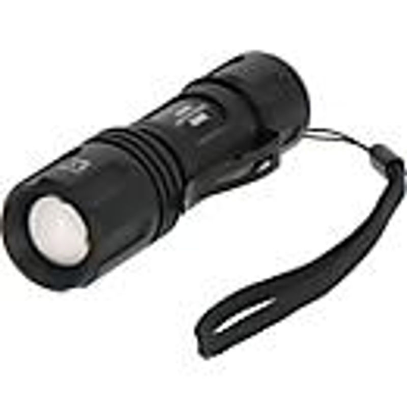 Brennenstuhl LuxPremium LED Taschenlampe TL 410 F in Schwarz aus Aluminium mit 350 Lumen und IP44 Schutz - Bild 3