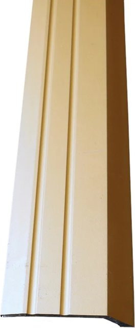 Döllken Profiles Selbstklebendes Ausgleichsprofil Transition in Messing Gold, B: 3,4 cm, H: 0,8 cm, L: 100 cm - Bild 1