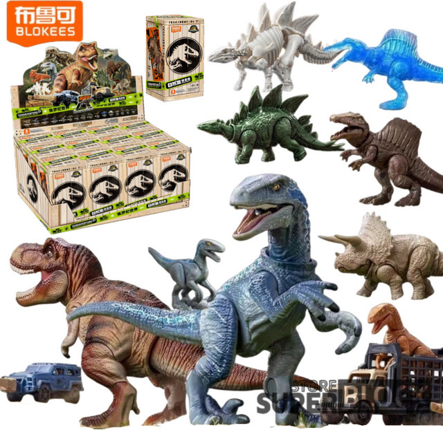 BLOKEES Jurassic World Dinosaurier Modell, Actionfigur - Bild 1