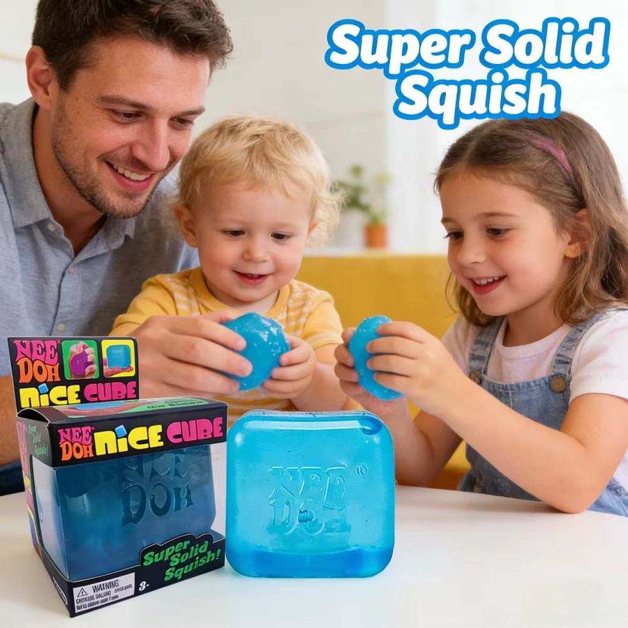 Needoh Nice Cube, Sensorischer Stressabbau-Würfel, Fidget-Tool - Bild 2