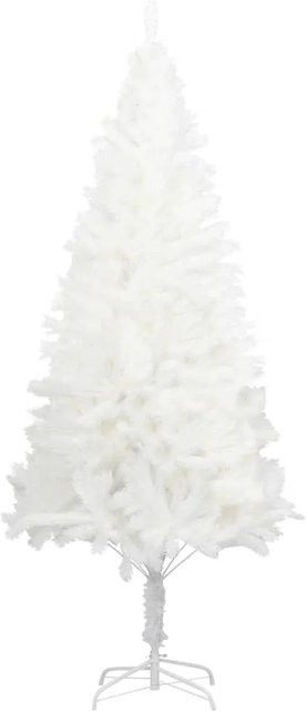 vidaXL Künstlicher Weihnachtsbaum in Weiß mit naturgetreuen Nadeln, Höhe: 240 cm - Bild 1