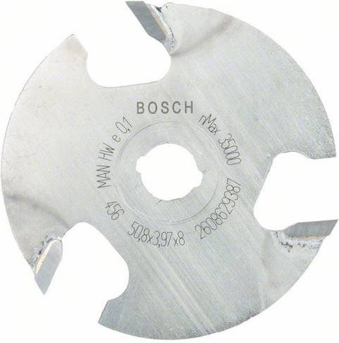 Bosch Scheibennutfräser in Silber mit 8 mm Schaftdurchmesser und 50,8 mm Durchmesser - Bild 1