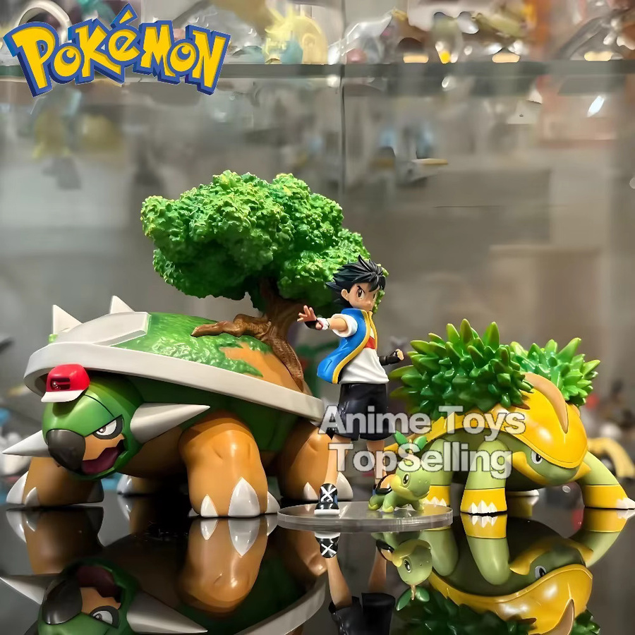 Bandai Pokémon Torterra Evolutionary Group Actionfiguren, Set - Bild 2