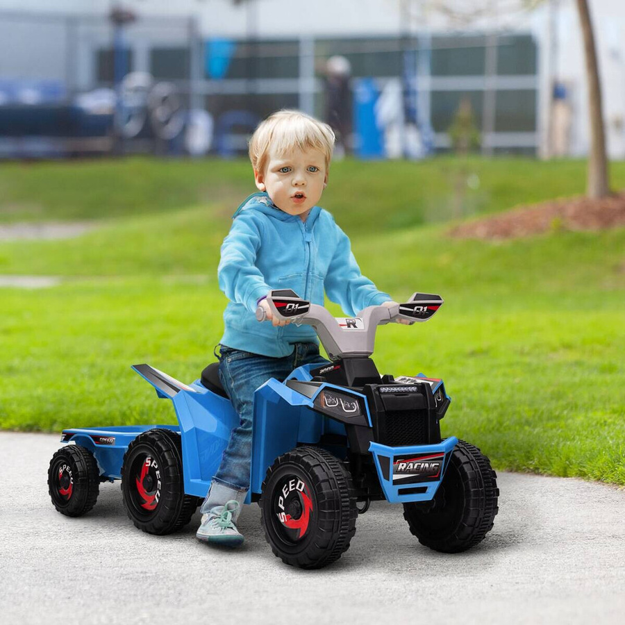 HOMCOM Kinder Elektrofahrzeug, grau, ab 1,5 Jahre - Bild 2