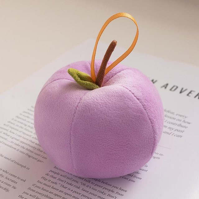 Yiran Health & Beauty Mini Apfel Plüschtiere, Bunt, 7cm - Bild 1