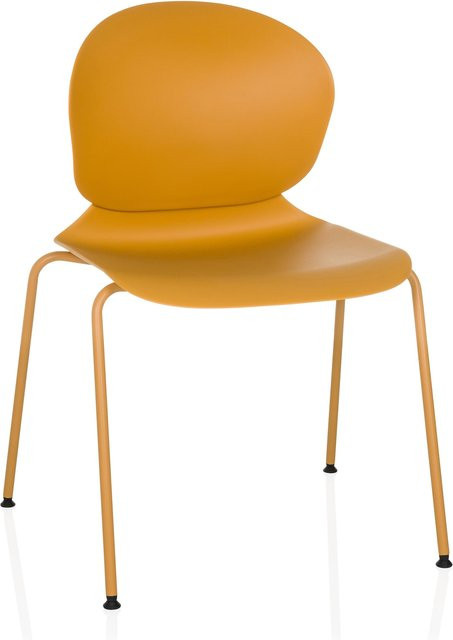 hjh OFFICE Vierfußstuhl T36 VI aus Kunststoff mit Stapelfunktion - Bild 1