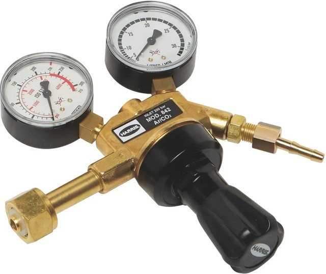 LUX-TOOLS Druckminderer Argon in Gold - Bild 1