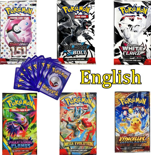 Keeppley Pokémon 151 Mega Evolution White Flare Booster, Sammelkarten, Set / Bundle - Bild 1
