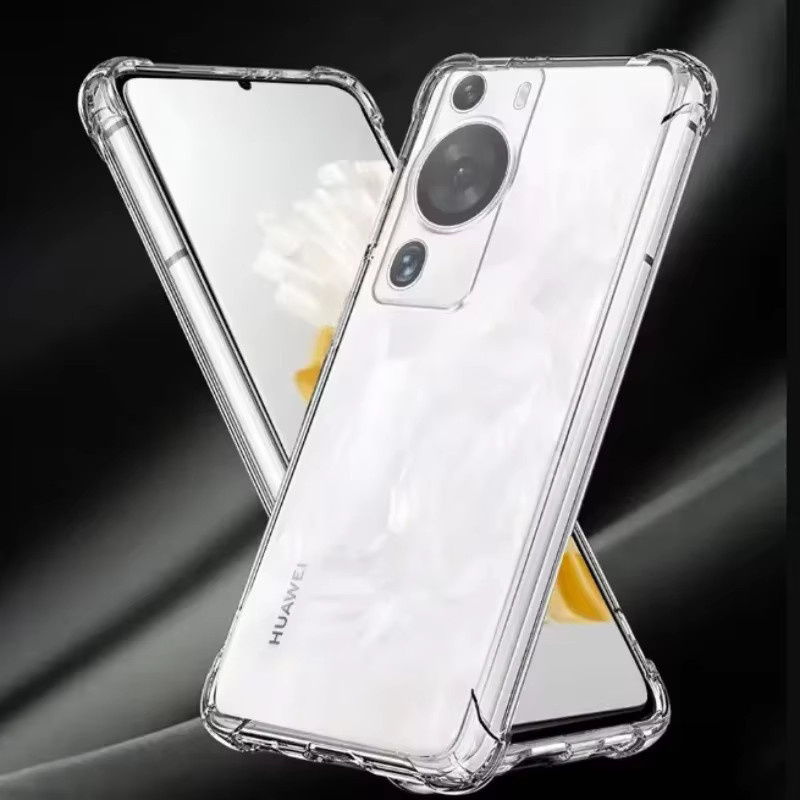 Staubdichte und stoßfeste TPU Handyhülle für Huawei P60, P60Pro, Pura 70 und Pura 70 Pro in Transparent - Bild 4