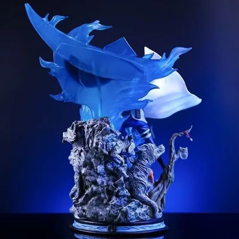 Bandai Naruto Kakashi Anime Actionfigur aus PVC, mehrfarbig, Höhe: 27 cm - Bild 4