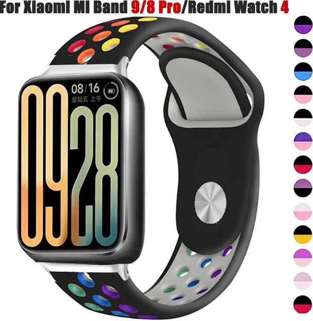 Smartwatch-Armband Silikon, Bicolor, Unisex - Bild 1