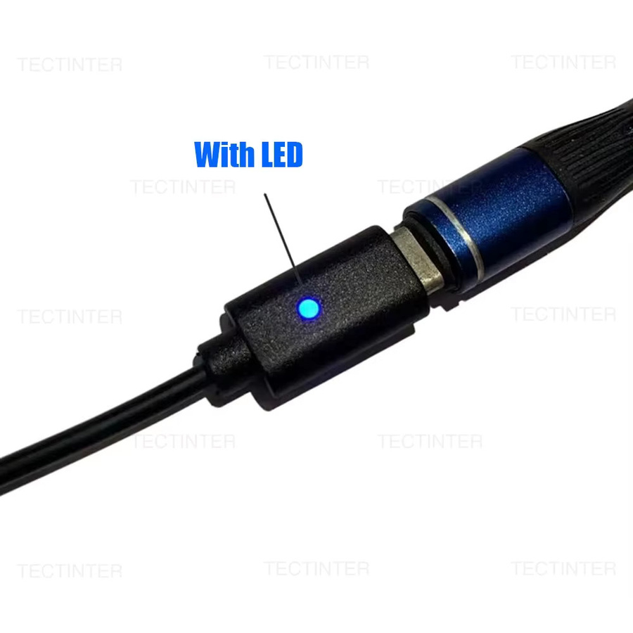 TECTINTER USB-C Ladeadapter für PSP 1000 2000 3000 Konsole in Schwarz mit LED-Konverter - Bild 3