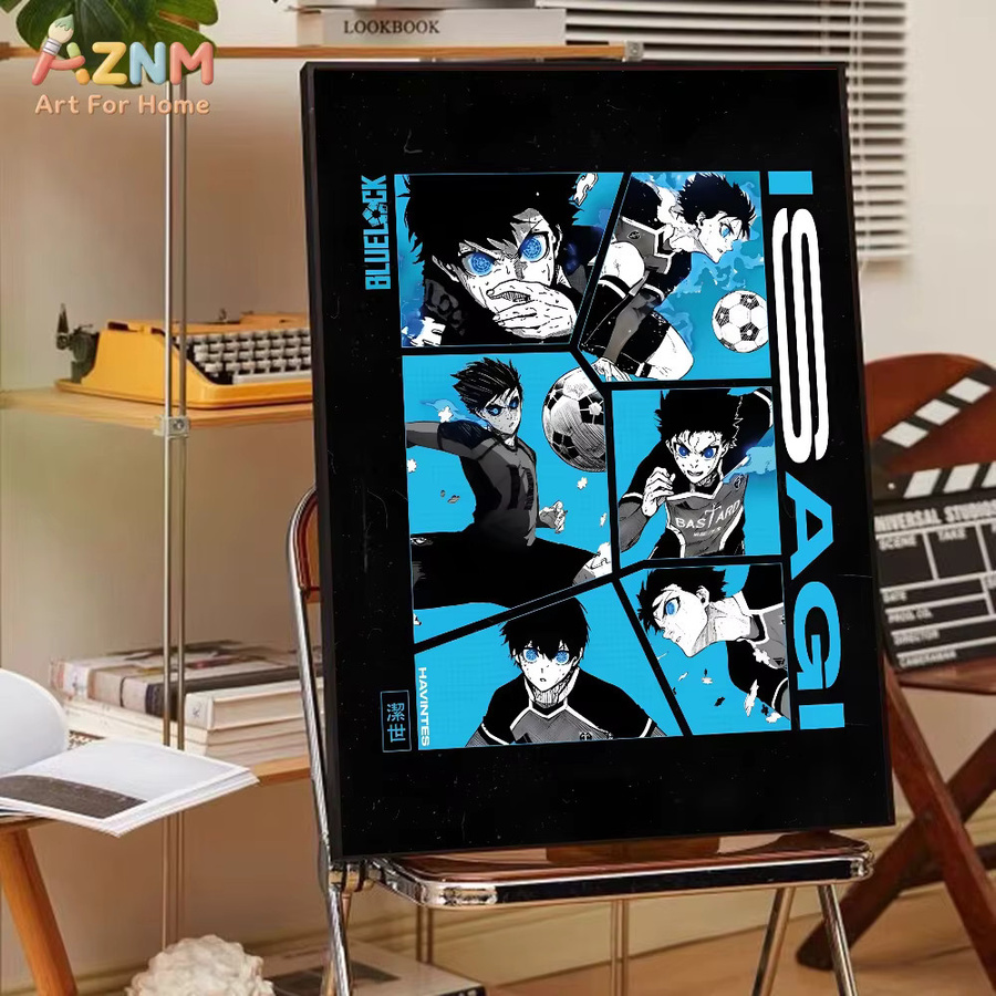 Kayou Anime Blue Lock Poster als moderner Papierdruck in Mehrfarbig für deine Wanddekoration - Bild 5