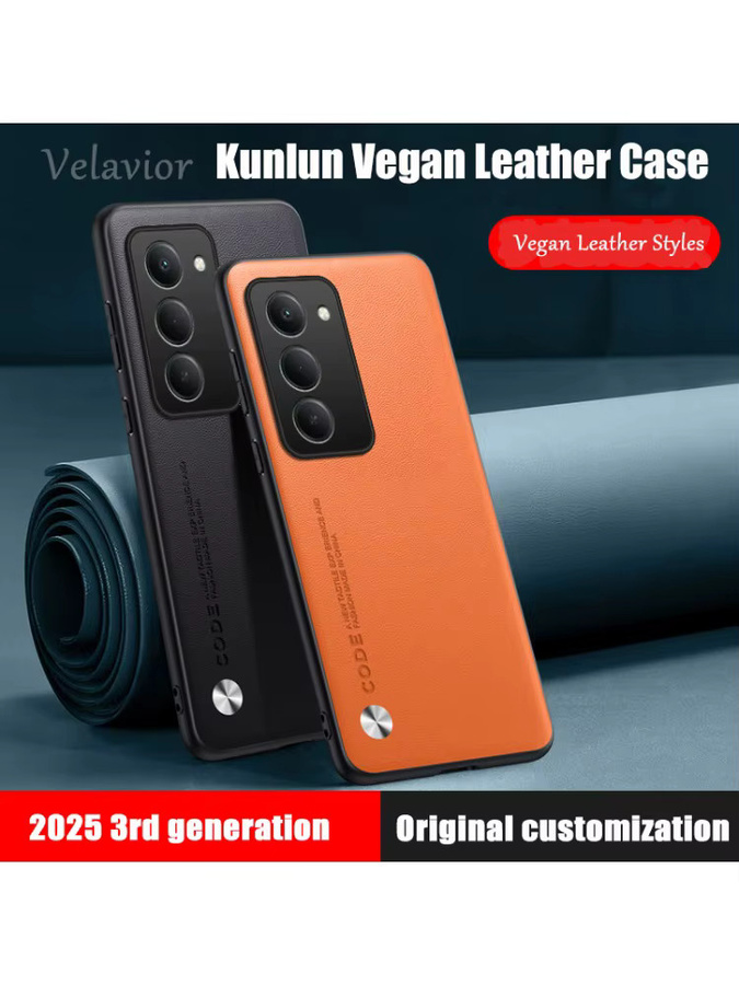 Luxus PU Leder Schutzhülle für Xiaomi Redmi 15 4G, Redmi 15 5G, Redmi 13 4G und Redmi 13C in Lila, stoßfeste Silikon-Handyhülle - Bild 3