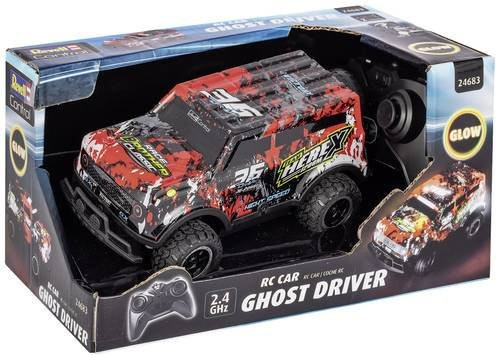 Revell Control Ghost Driver 24683 RC Einsteiger Modellauto Elektro Straßenmodell im Maßstab 1:22 mit Lichteffekten - Bild 1