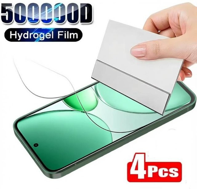 4er-Pack Hydrogel-Displayschutzfolie für Xiaomi 15S 15T 14T 13T Pro Redmi K80 Ultra K90 Pro Max Note 13Pro, transparent - Bild 1