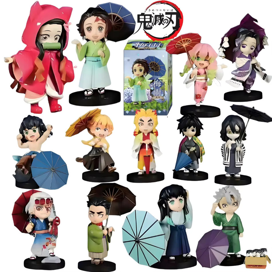 Bandai Demon Slayer Plum Rain Serie Tanjiro Kamado Nezuko Actionfigur, PVC-Statue - Bild 6