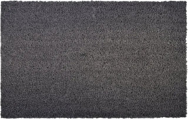 KARAT Kokosmatte Fußabtreter Grau, B/T: 100 x 150 cm, Höhe: 2,4 cm - Bild 1