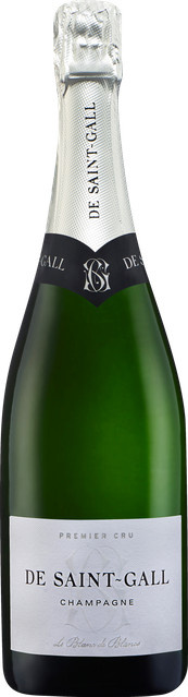 Union Champagne, De Saint Gall, Blanc de Blancs Premier Cru, Champagner, 0,75 l - Bild 1