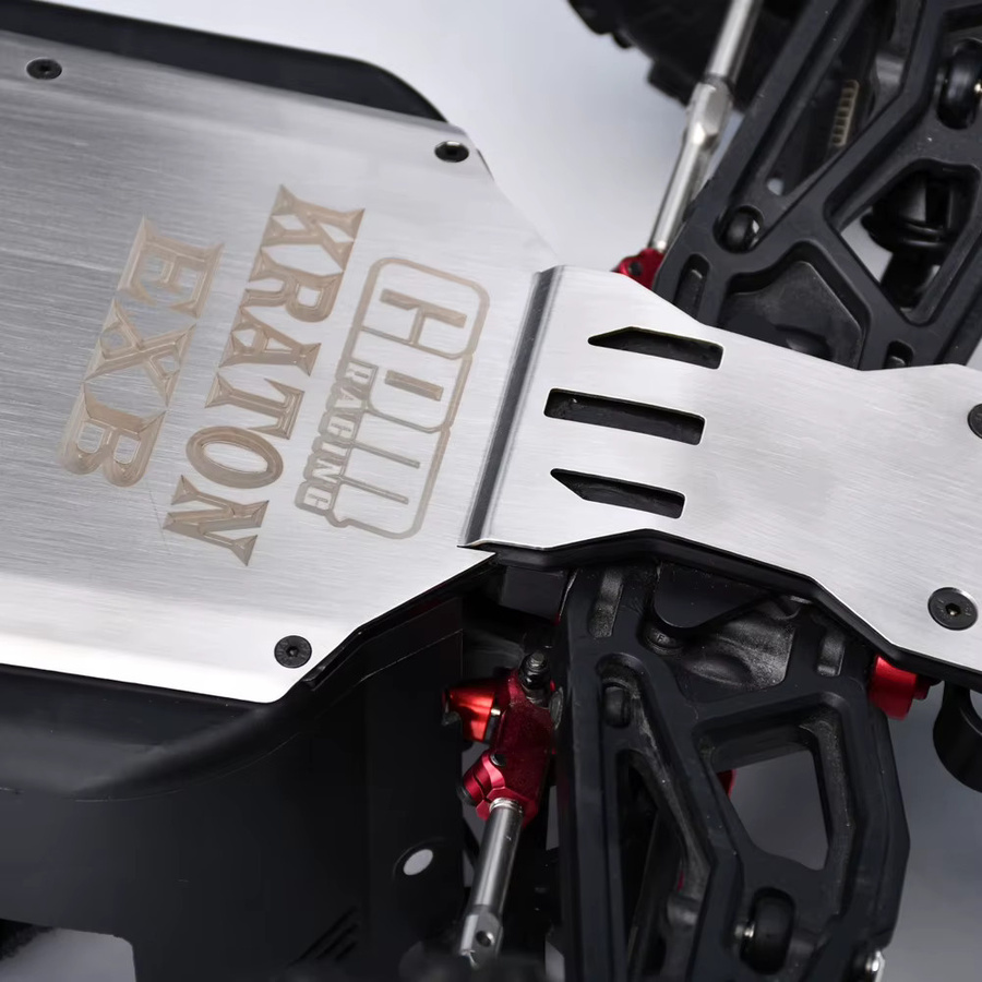 GPM für ARRMA 1/8 KRATON EXB V6 6S Chassis Rüstung, Metall, Grau, Zubehör - Bild 4