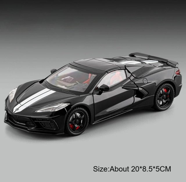 Linyi toy car C8 Sl63 Legierung Sportwagen, Druckgussmodell, 1:22, mit Ton und Licht, ab 14 Jahren - Bild 1