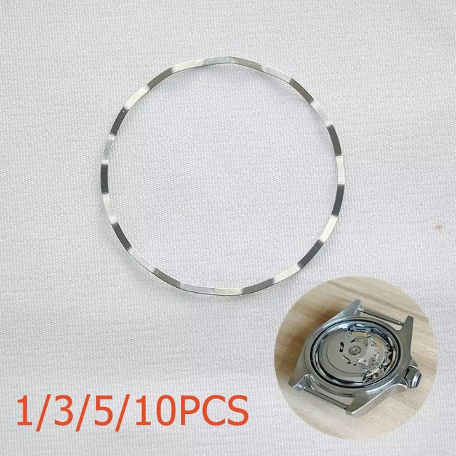 CAOWTAN Abstandsring Metall, Silber, Unisex - Bild 1