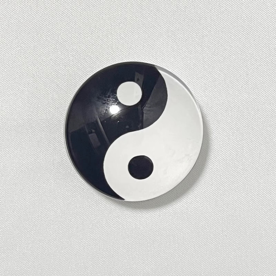 Magnetische Handyhülle mit 3D-Kristallkugel Tai-Chi Griptok Ständer für iPhone 17 Pro Max und iPhone 16 Pro Max - Bild 4