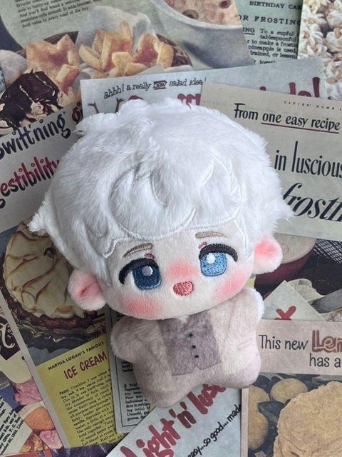 Yiran toy Good Omens Aziraphale Crowley Plüschtier, 10cm, ab 18 Jahre - Bild 1