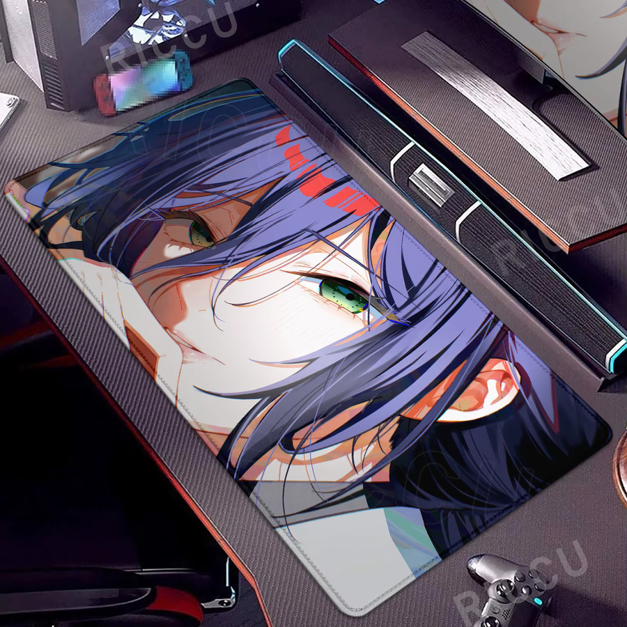 Potdemiel Anime Chainsaw Man Reze XXL Mauspad in Multicolour für Gaming und Büro - Bild 1