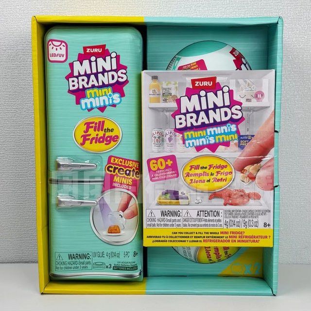 Zuru Blind Box Mini Kühlschrank Ball Mystery Box mit Anime Figuren als Multicolor Desktop Ornament zur Dekoration und zum Sammeln - Bild 1